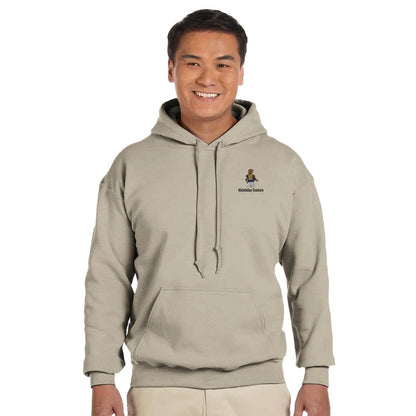 "Classic Valderrama" Embroidered Hoodie - Sand