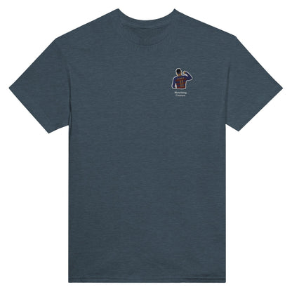 "Neymar at Barça" Embroidered Tee - Dark Heather
