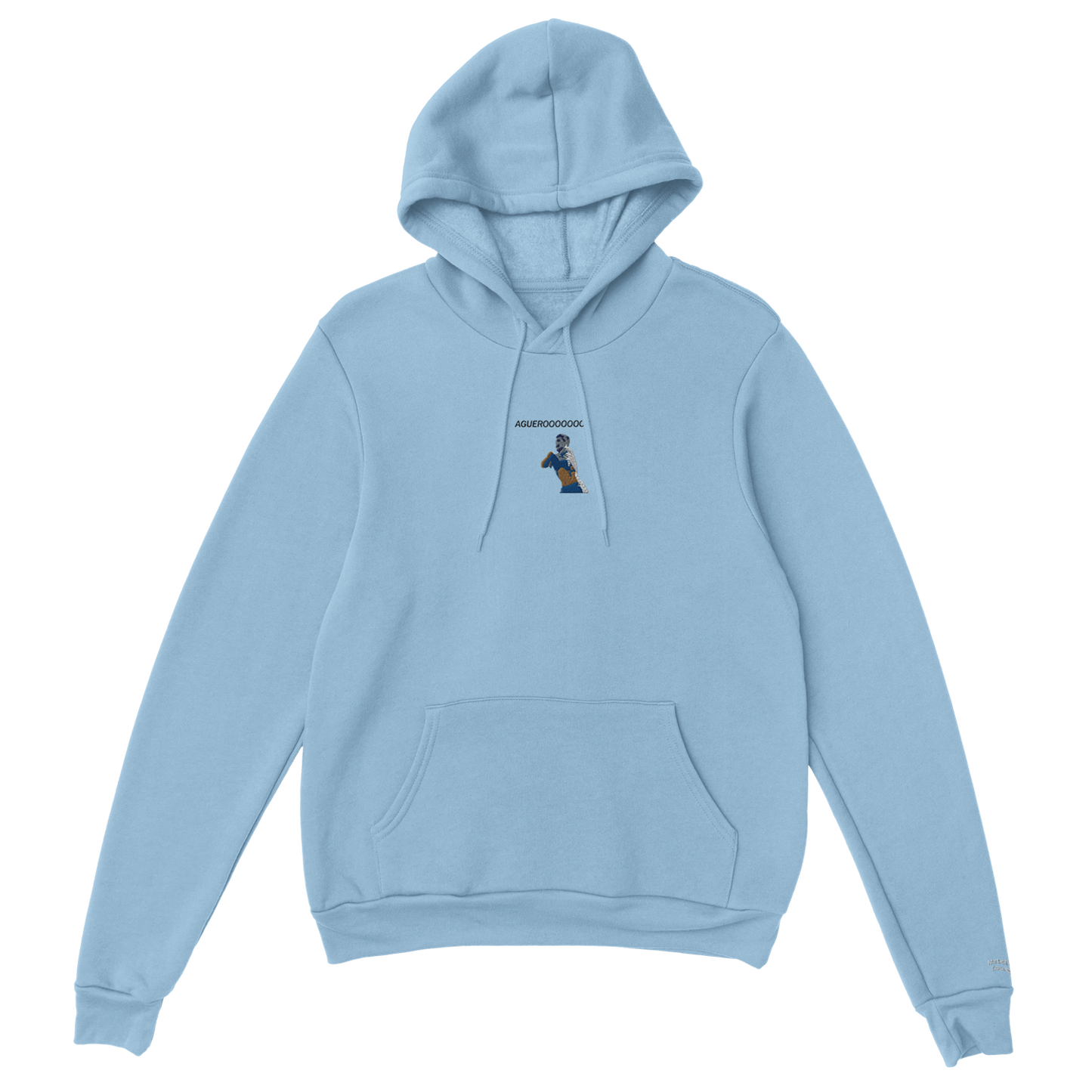 "Aguero Hero" Embroidered Hoodie
