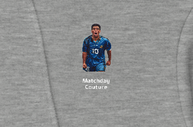"Maradona 1994" Hoodie - Grey