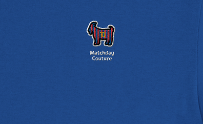 "GOAT 10" Embroidered Tee - Royal
