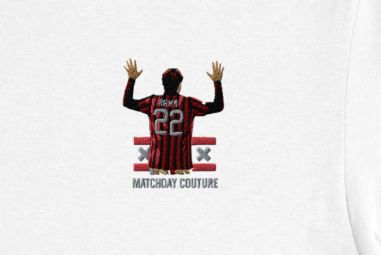 "Kaká at Milan" Embroidered Tee