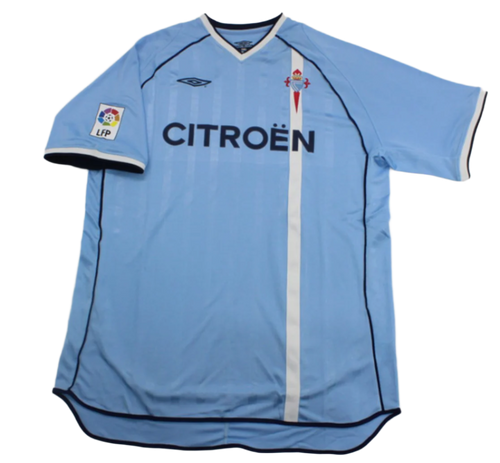 RC Celta de Vigo 2001/02 (Home) w/ La Liga patch