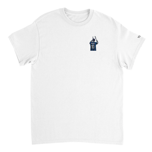 "Imperador" Embroidered Tee - White