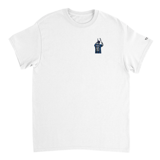 "Imperador" Embroidered Tee - White