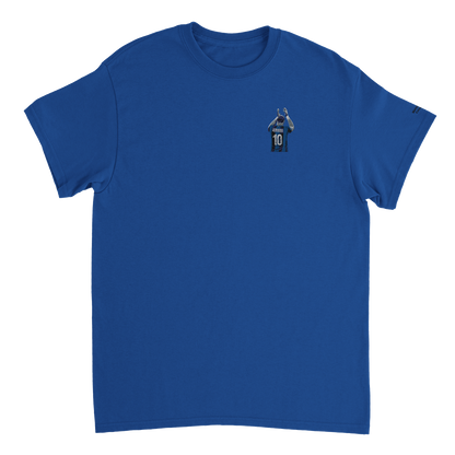 "Imperador" Embroidered Tee - Blue