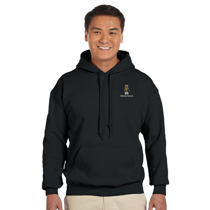 "Classic Valderrama" Embroidered Hoodie - Black