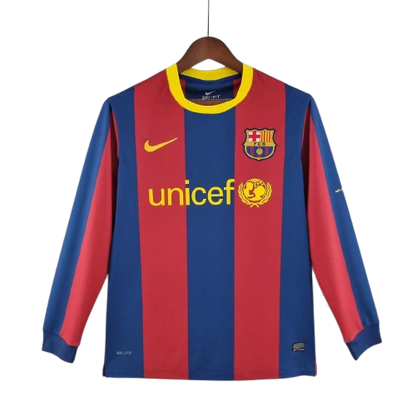 FC Barcelona 2010/11 (Home) - Long Sleeve
