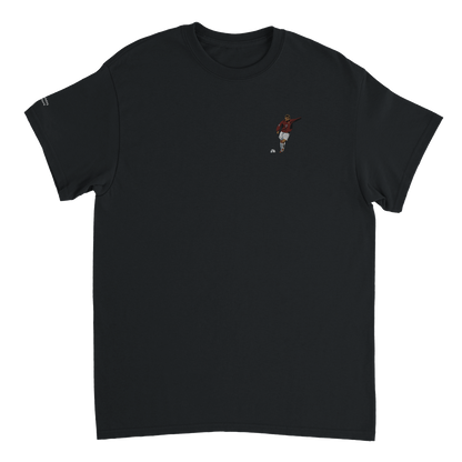 "Beckham Free Kick" Embroidered Tee