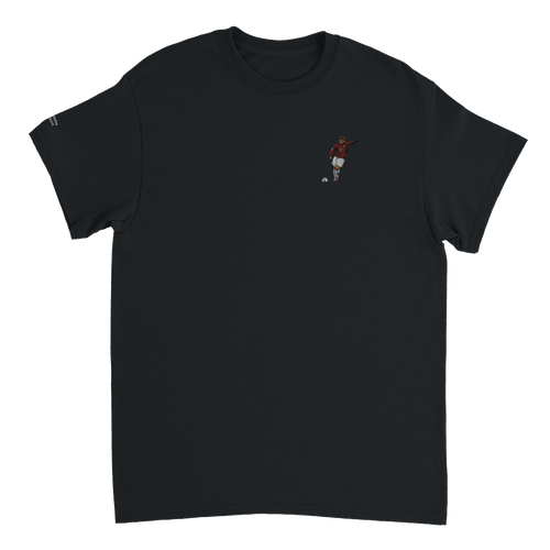 "Beckham Free Kick" Embroidered Tee