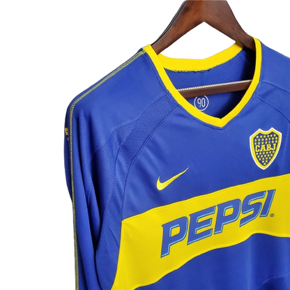 Boca Juniors 2003/04 (Home) - Long Sleeve