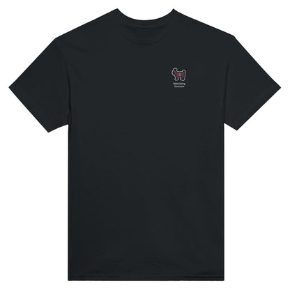 "GOAT 10" Embroidered Tee - Black