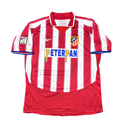 Atletico Madrid 2003/04 (Home) w/ La Liga badge