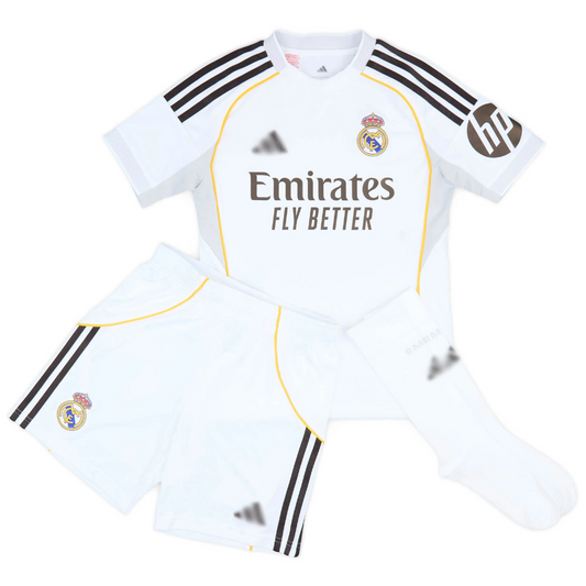 Real Madrid 2025/26 (Home) - Kids