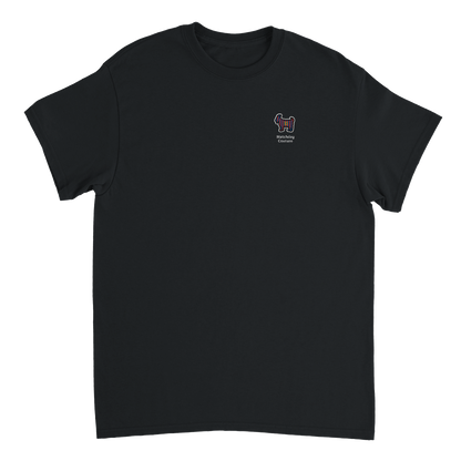 "GOAT 10" Embroidered Tee - Black