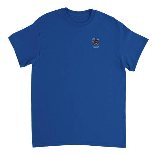 "GOAT 10" Embroidered Tee - Royal