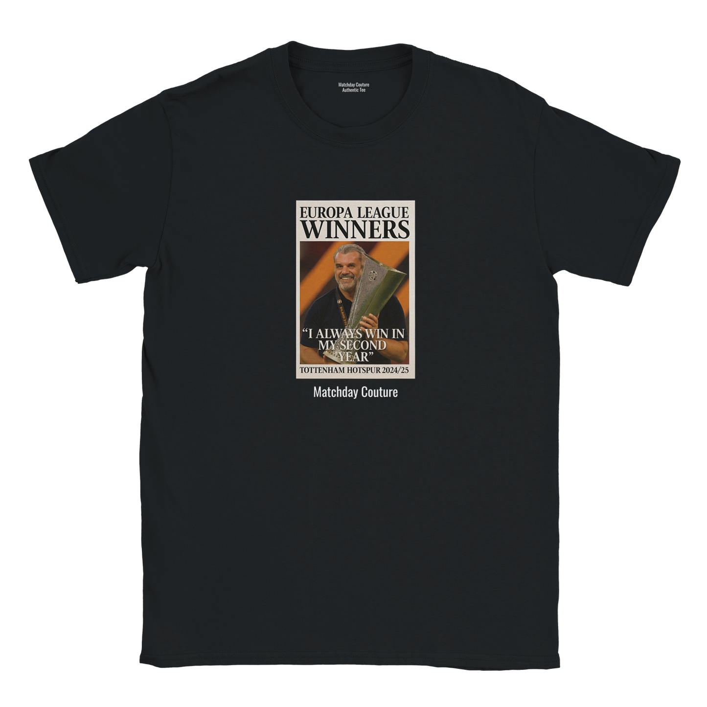 "Tottenham Hotspur Europa League Winners" Tee