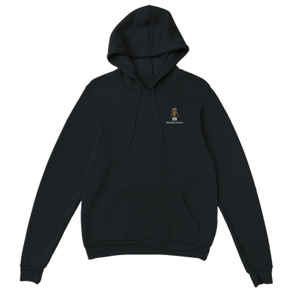 "Classic Valderrama" Embroidered Hoodie - Black