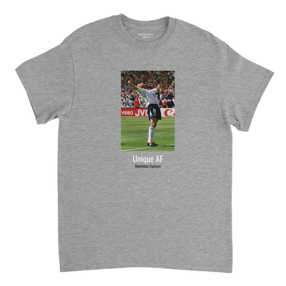 "Gazza Unique" Tee - Grey