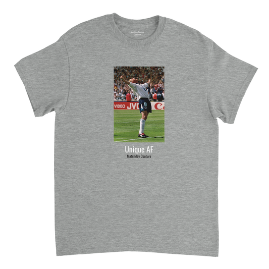 "Gazza Unique" Tee - Grey