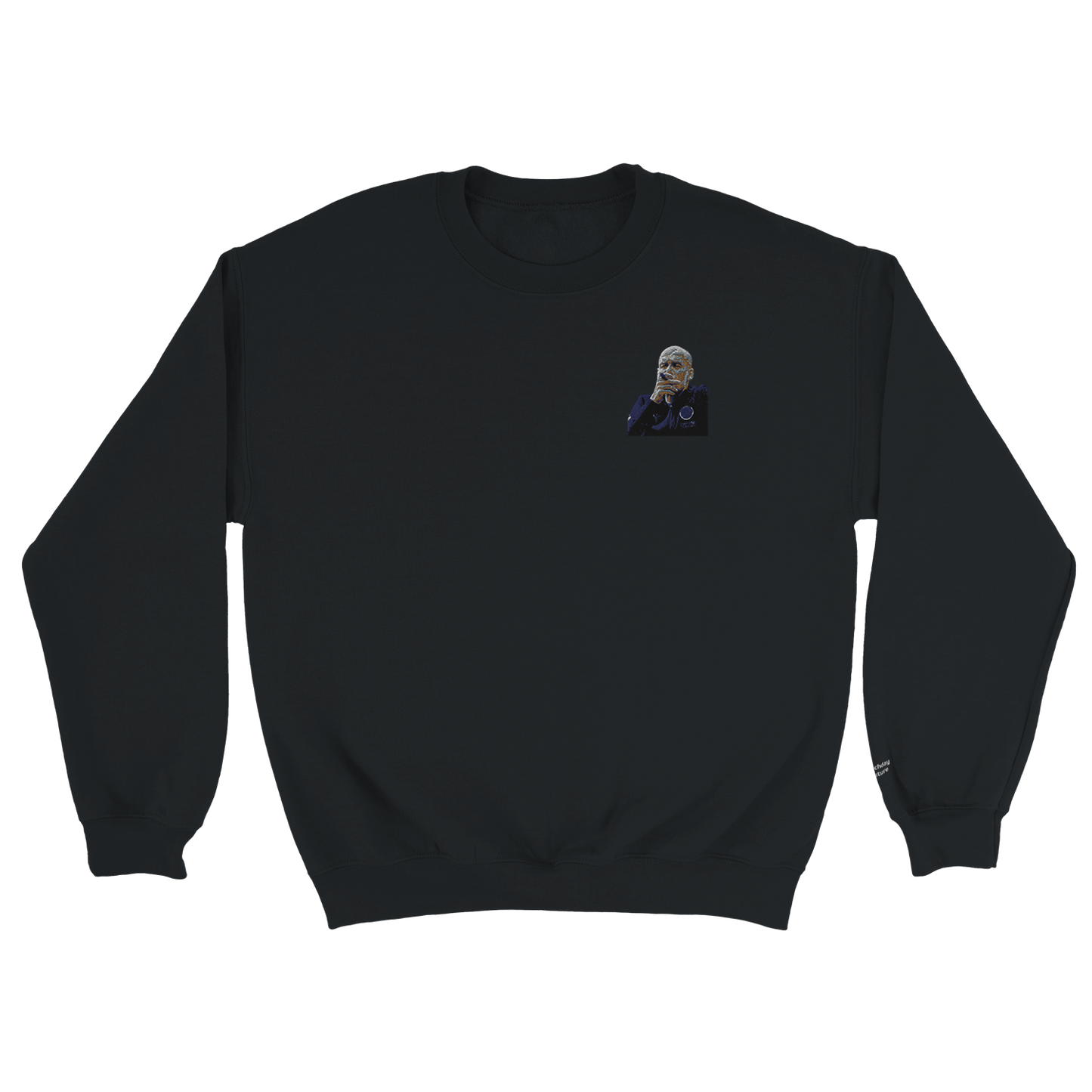 "Smoking Pep" Embroidered Sweatshirt
