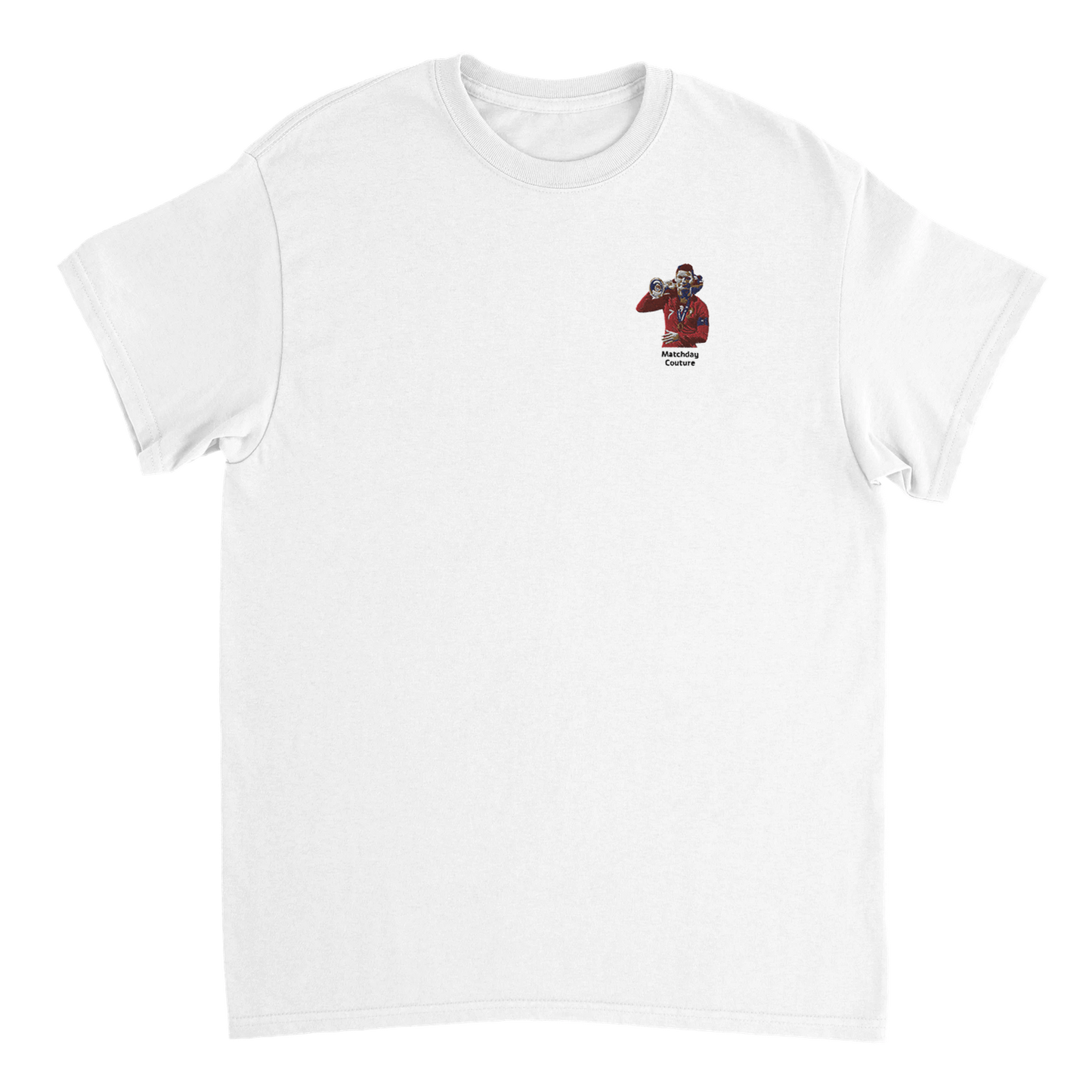 "Cristiano Ronaldo Nations League Final" Embroidered Tee
